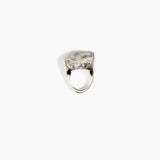 Dinosaur Designs RGPLNPEBDUO Pebble Duo Ring GRANITE..