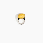 Dinosaur Designs RGPLNPEBDUO Pebble Duo Ring POLLEN...