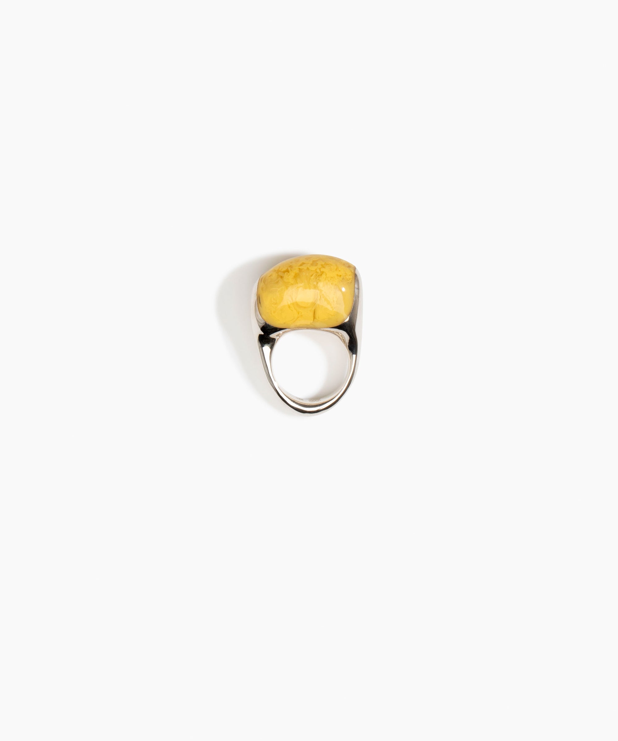 Dinosaur Designs RGPLNPEBDUO Pebble Duo Ring POLLEN...