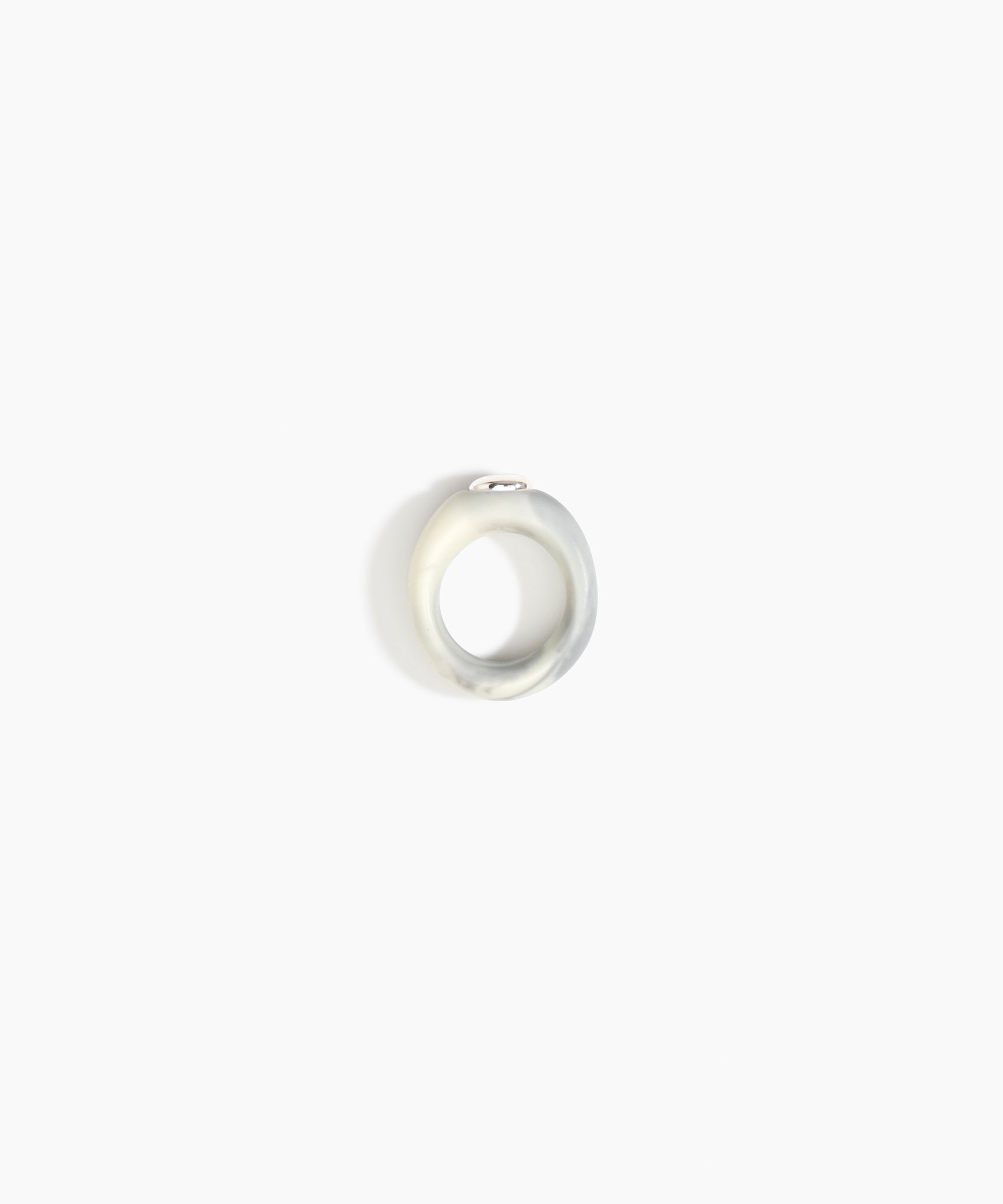 Dinosaur Designs RGRNDRCK Round Rock Ring CLOUD