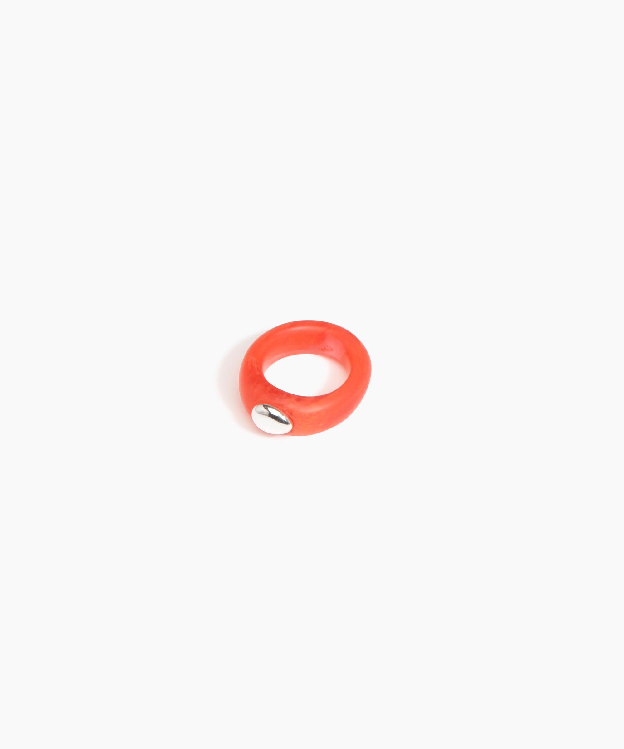 Dinosaur Designs RGRNDRCK Round Rock Ring LYCHEE