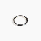 Dinosaur Designs Drift Wishbone Bangle in Silver-Plated Brass Material resin with Wide Fit.