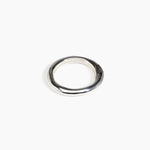 Dinosaur Designs Drift Wishbone Bangle in Silver-Plated Brass Material resin with Wide Fit..