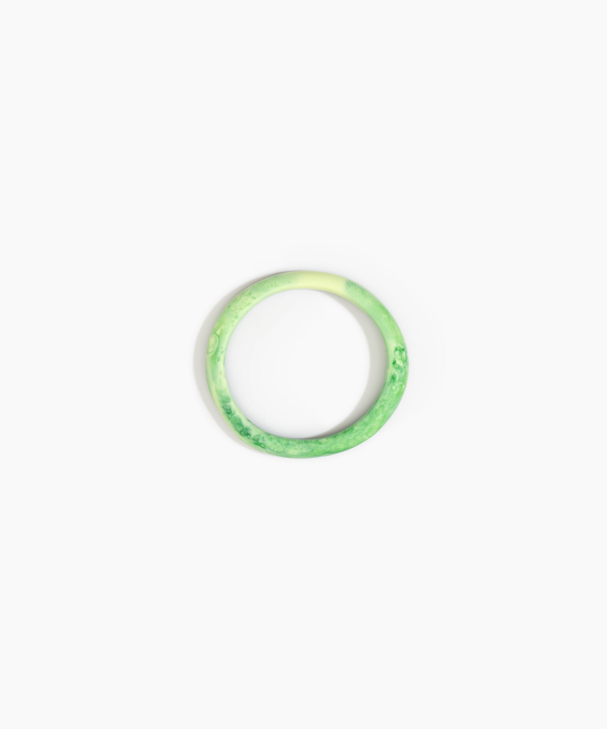 Dinosaur Designs SBPLNWBN Classic Wishbone Bangle GRASS