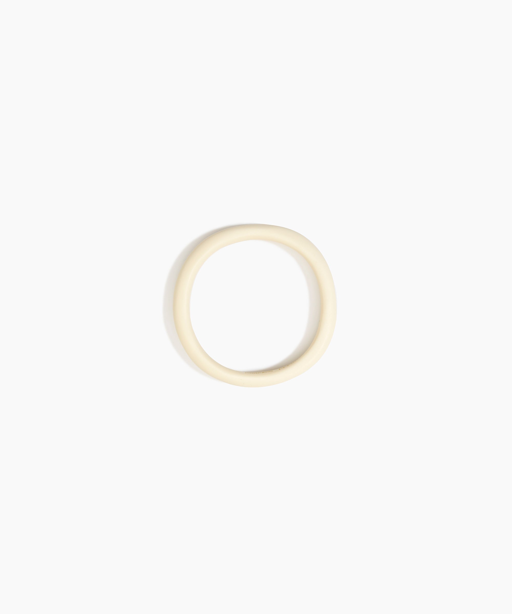 Dinosaur Designs SBPLNWBN Wishbone Bangle CREAM