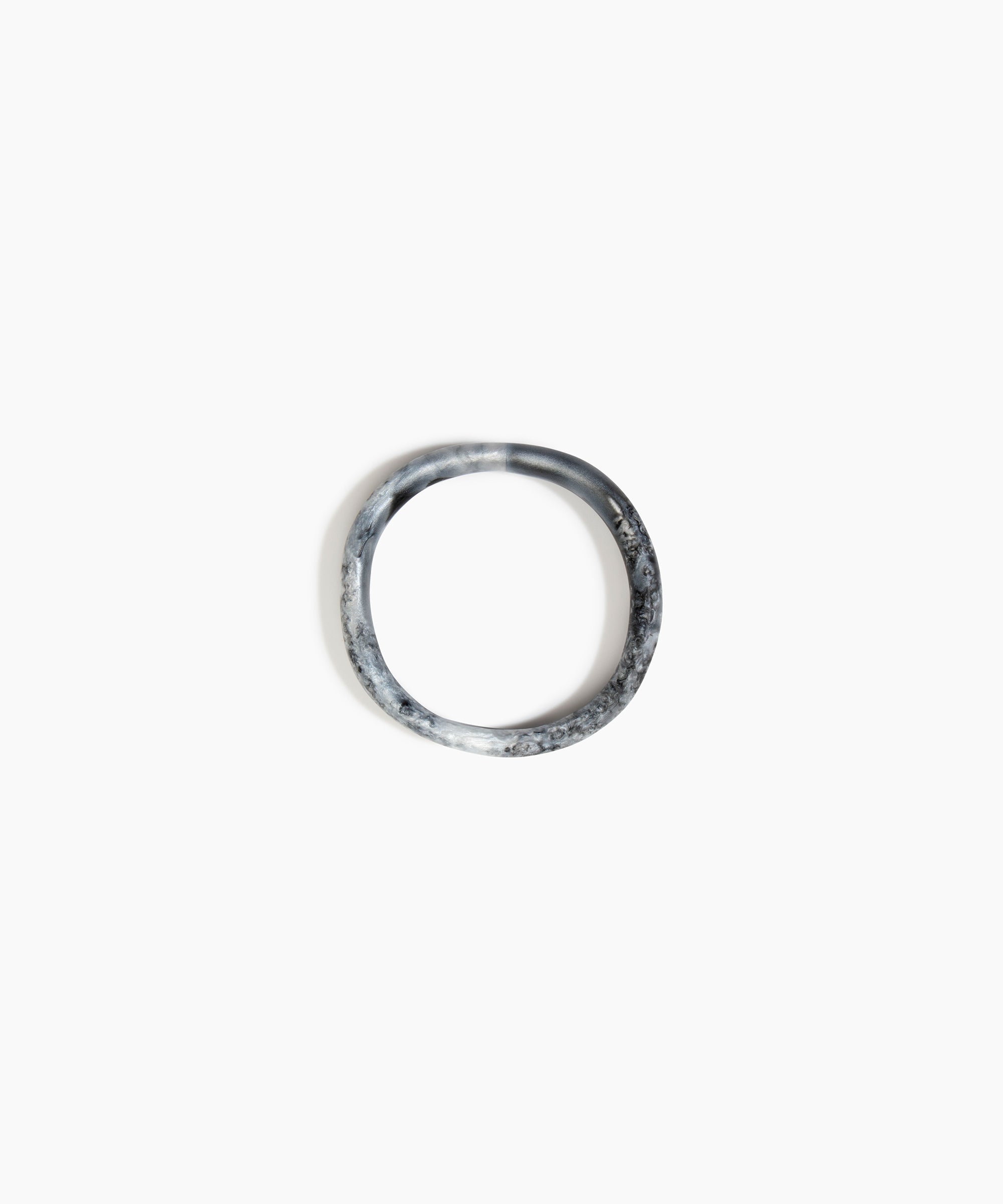 Dinosaur Designs SBPLNWBN Wishbone Bangle SLATE