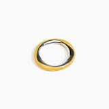 Dinosaur Designs SBRCKDUOWBN Rock Duo Wishbone Bangle SILVER POLLEN
