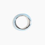 Dinosaur Designs SBRCKDUOWBN Rock Duo Wishbone Bangle SILVER POOL