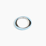 Dinosaur Designs SBRCKDUOWBN Rock Duo Wishbone Bangle SILVER POOL