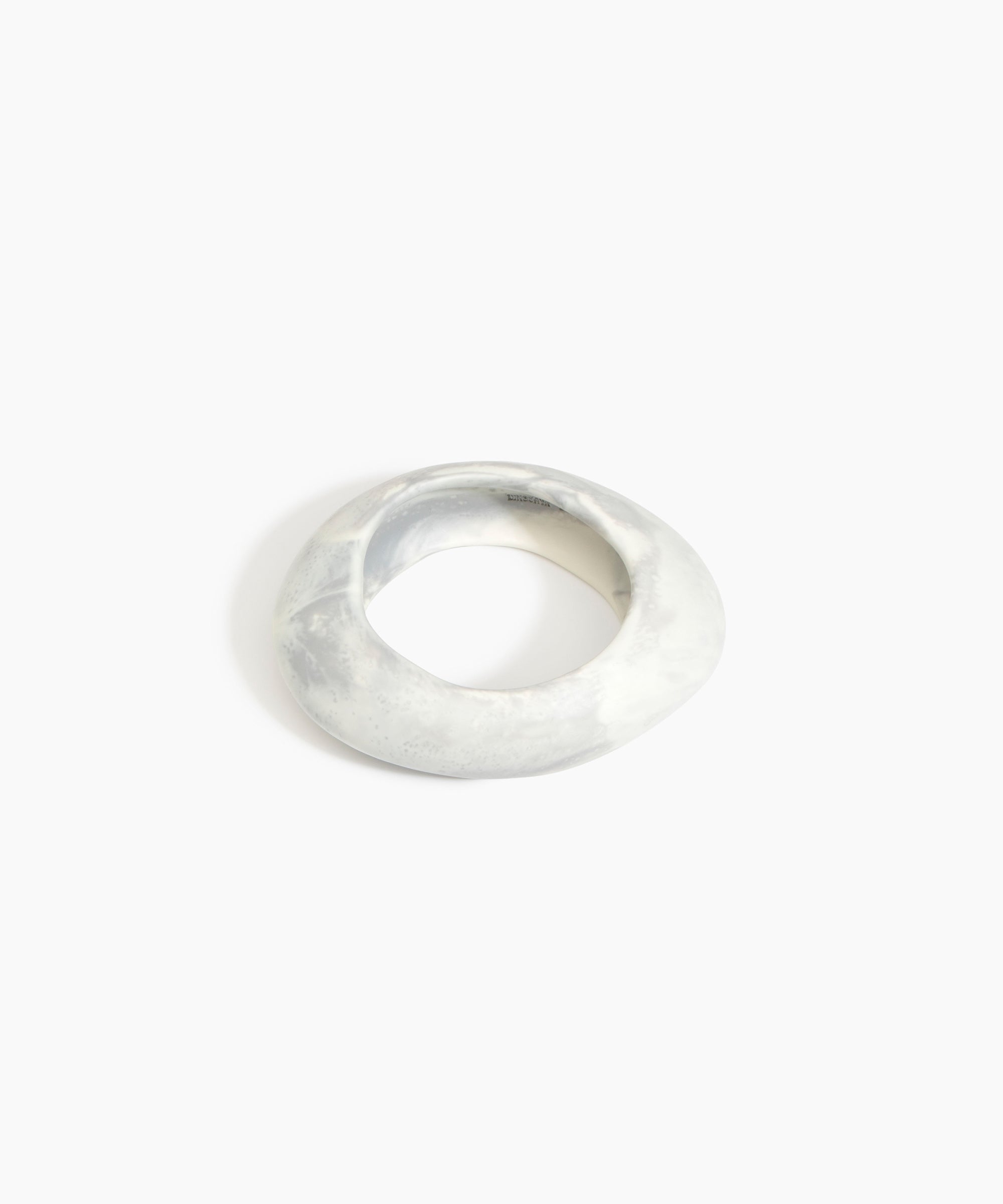 Dinosaur Designs SBRCKMED Medium Rock Bangle CLOUD.