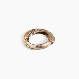 Dinosaur Designs SBRCKSML Small Rock Bangle CAPPUCCINO