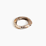 Dinosaur Designs SBRCKSML Small Rock Bangle CAPPUCCINO.
