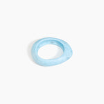 Dinosaur Designs SBRCKSML Small Rock Bangle POOL.