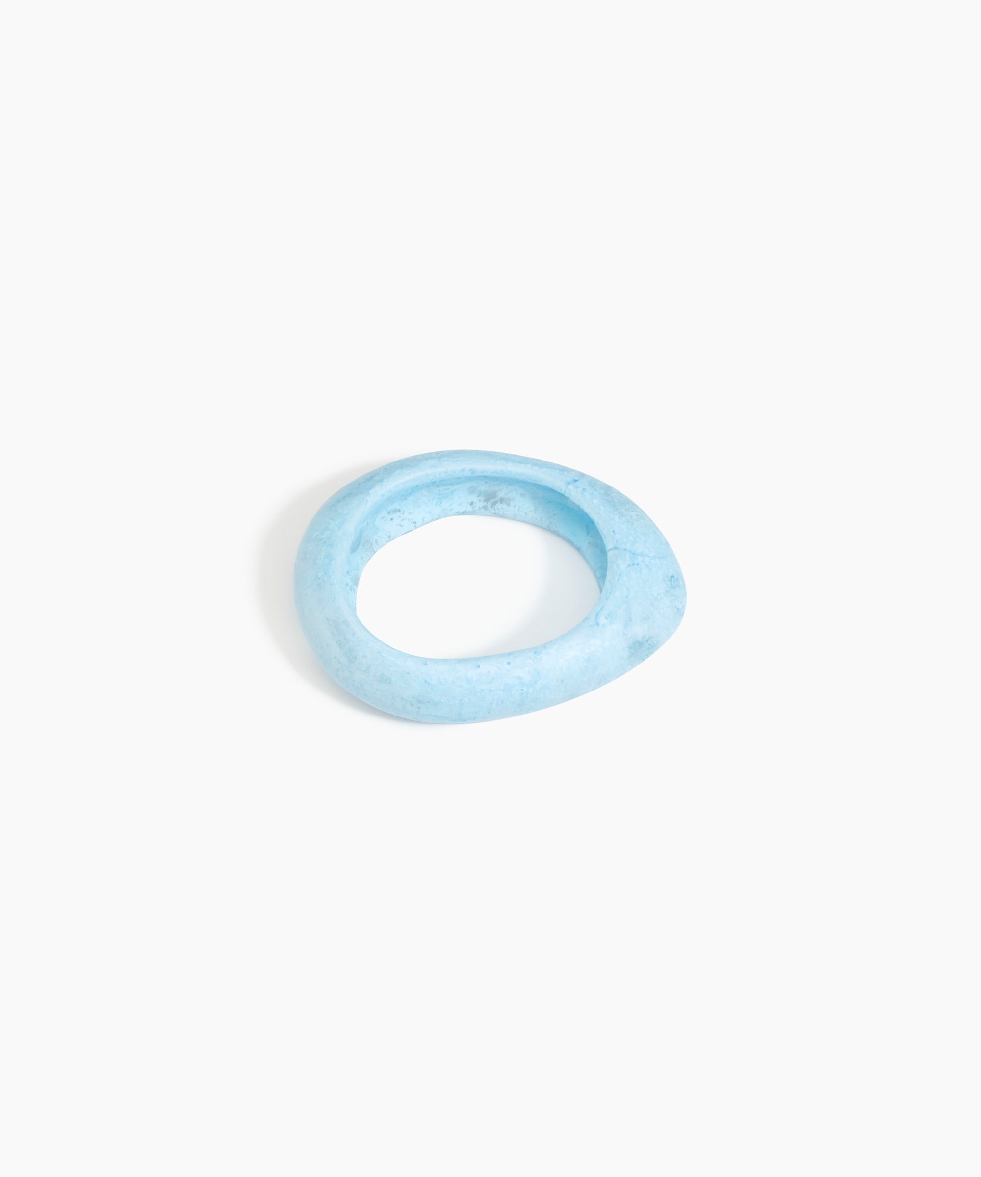 Dinosaur Designs SBRCKSML Small Rock Bangle POOL.