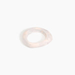 Dinosaur Designs SBRCKSML Small Rock Bangle ROSE SWIRL.