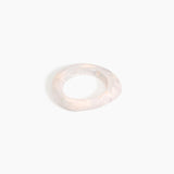 Dinosaur Designs SBRCKSML Small Rock Bangle ROSE SWIRL