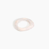Dinosaur Designs SBRCKSML Small Rock Bangle ROSE SWIRL...
