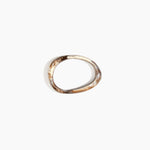 Dinosaur Designs SBRCKWBN Rock Wishbone Bangle CAPPUCCINO