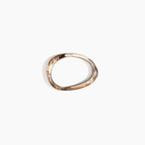 Dinosaur Designs SBRCKWBN Rock Wishbone Bangle CAPPUCCINO
