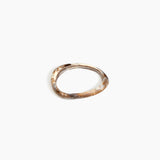 Dinosaur Designs SBRCKWBN Rock Wishbone Bangle CAPPUCCINO.