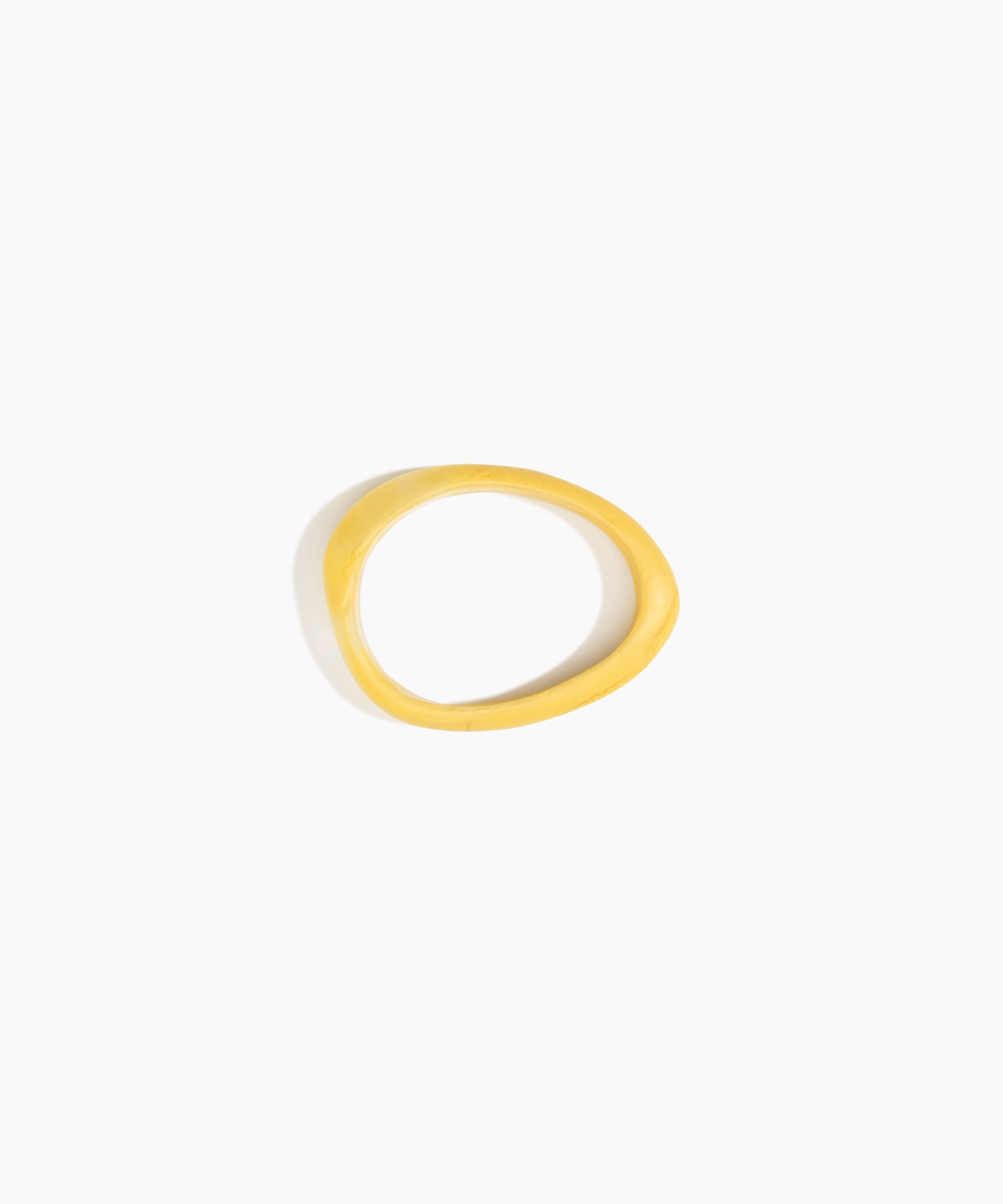 Dinosaur Designs SBRCKWBN Rock Wishbone Bangle POLLEN
