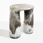 Dinosaur Designs TABRCKTOW Rock Tower Table GRANITE