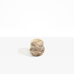 Dinosaur Designs VASBEEHSML small beehive vase CAPPUCCINO 
