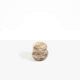 Dinosaur Designs VASBEEHSML small beehive vase CAPPUCCINO 
