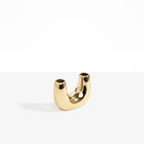 Dinosaur Designs Small Bones Bowl in Cloud — small handmade marbled grey and cream resin shallow serving bowl with a rounded organic form.