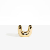 Dinosaur Designs Small Bones Bowl in Rose Swirl — small handmade marbled pink resin shallow serving bowl with a rounded organic form.