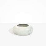 Dinosaur Designs VASRCKFLT Flat Rock Vase CLOUD.