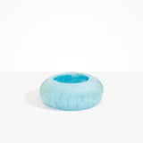Dinosaur Designs VASRCKFLT flat rock vase POOL .