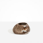 Dinosaur Designs VASRCKOVL Oval Rock Vase CAPPUCCINO..