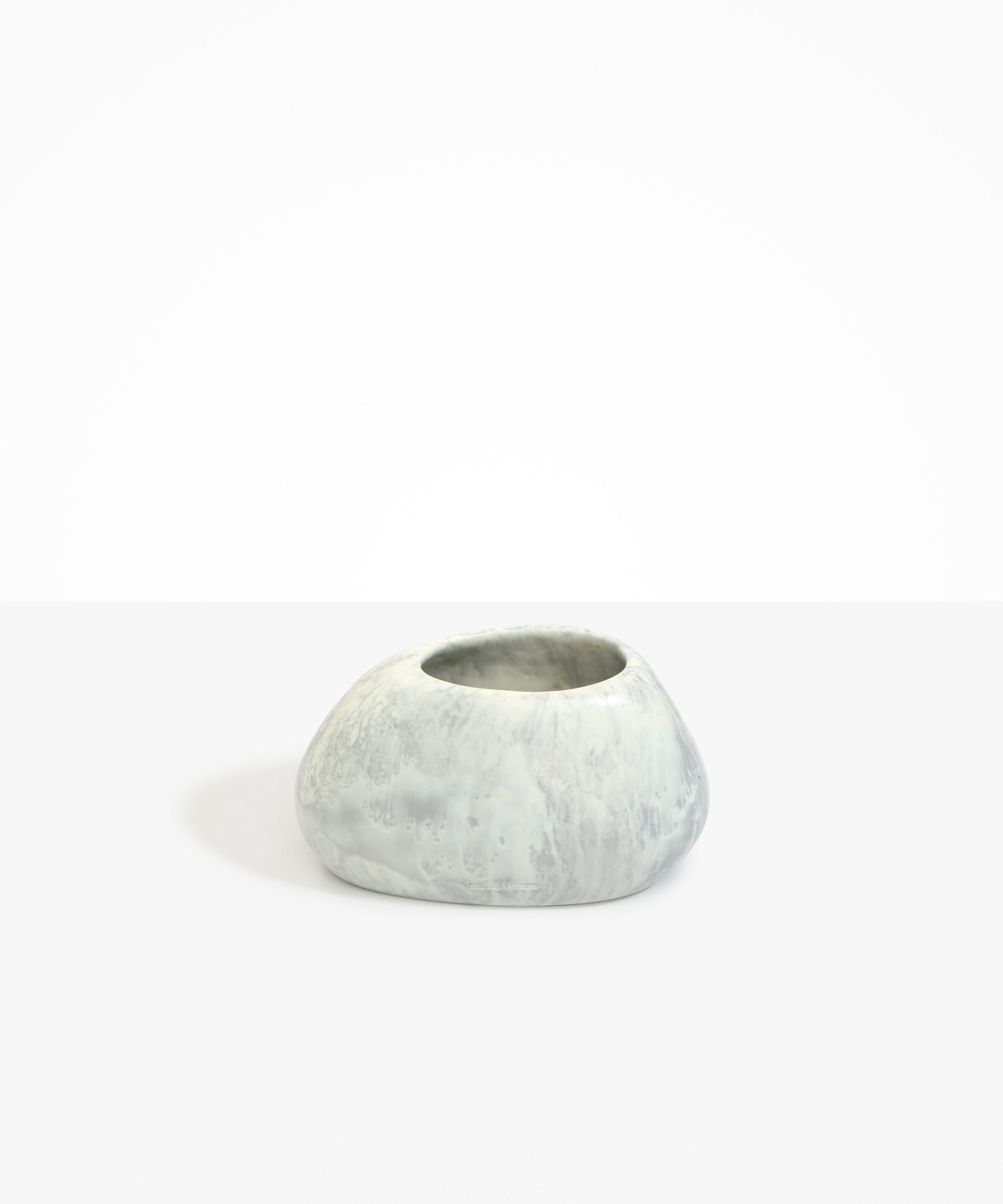 Dinosaur Designs VASRCKOVL Oval Rock Vase CLOUD..