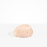 Dinosaur Designs VASRCKOVL oval rock vase ROSE SWIRL 