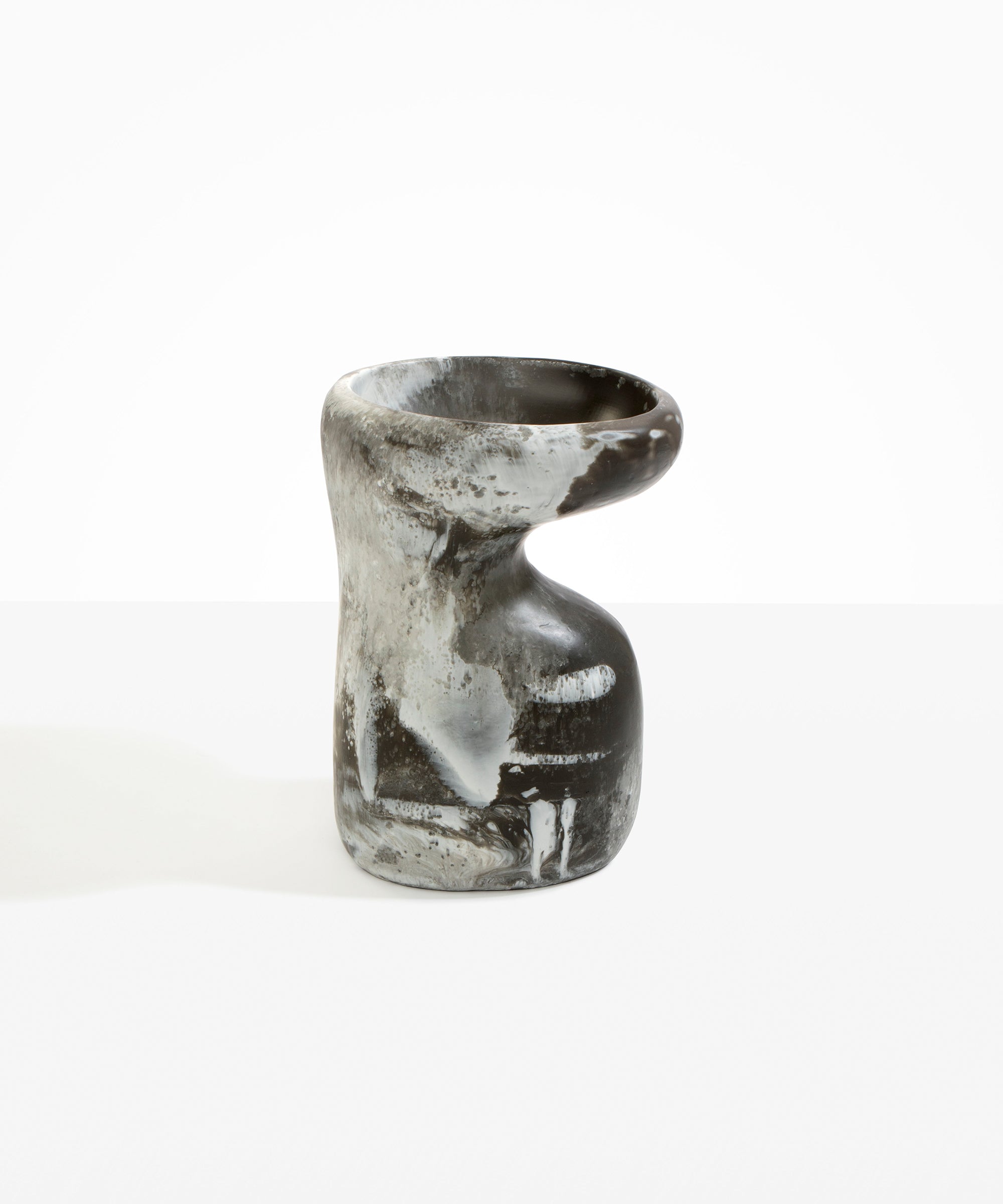 Dinosaur Designs Large Sprout Vase in Granite Colour resin