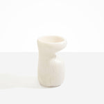 Dinosaur Designs Medium Sprout Vase in Chalk Swirl Colour resin.