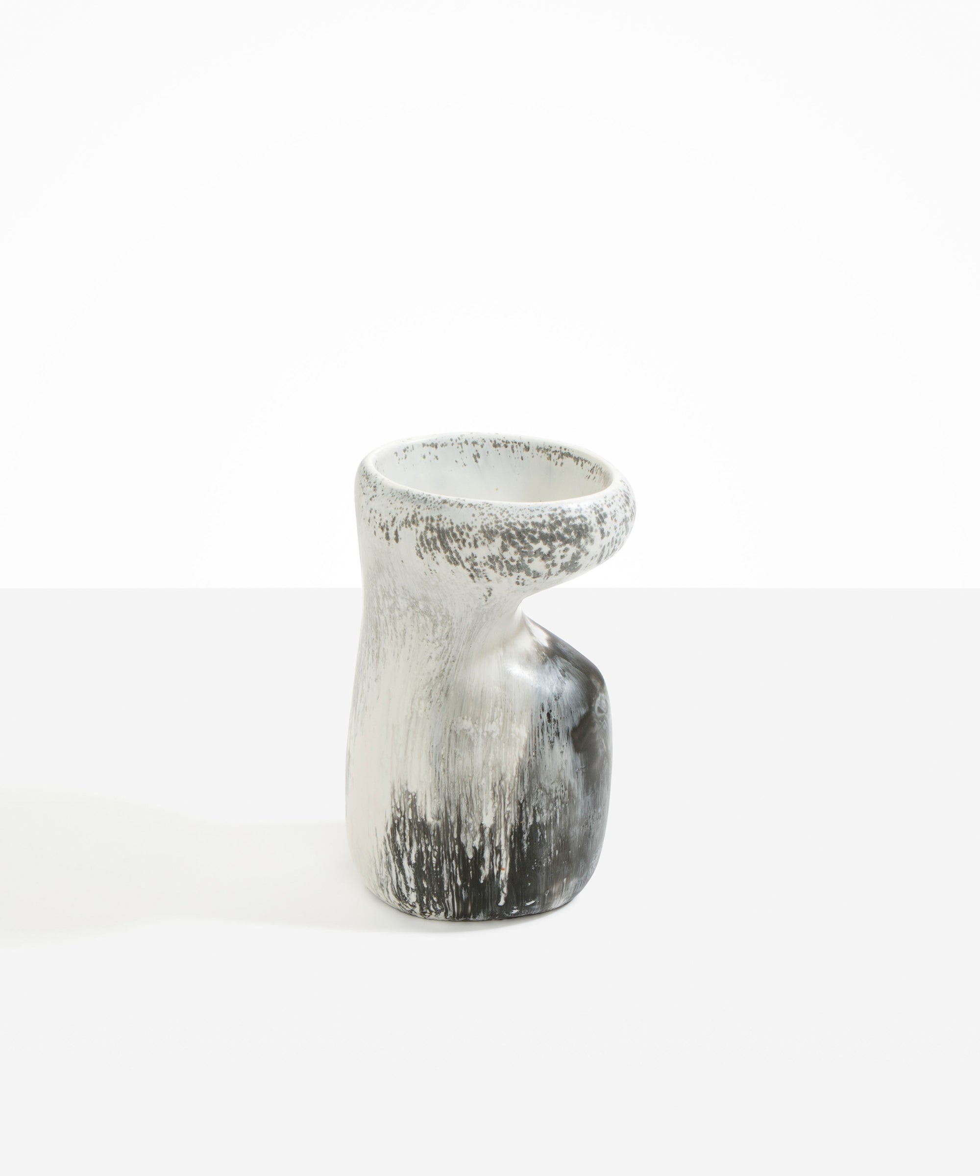 Dinosaur Designs Medium Sprout Vase in Granite Colour resin.