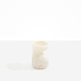 Dinosaur Designs Small Sprout Vase in Chalk Swirl Colour resin