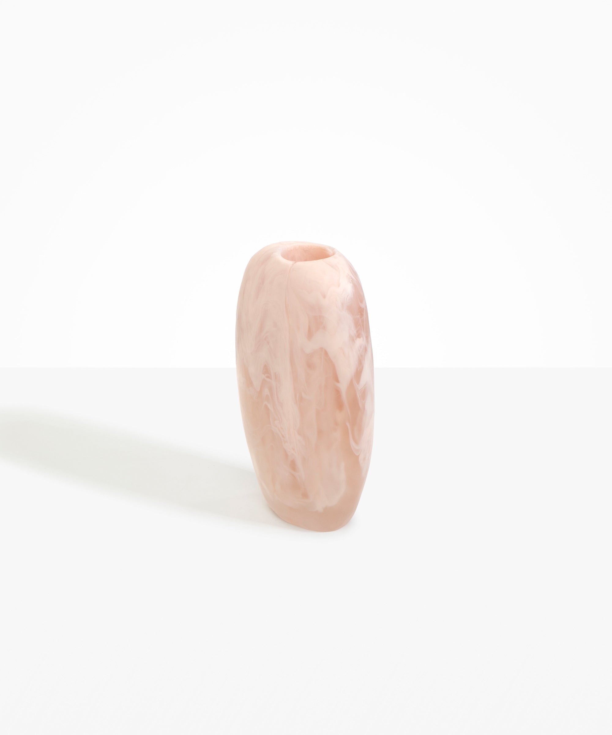 Dinosaur Designs VASSSBOLD Bold Skipping Stone Vase ROSE SWIRL.
