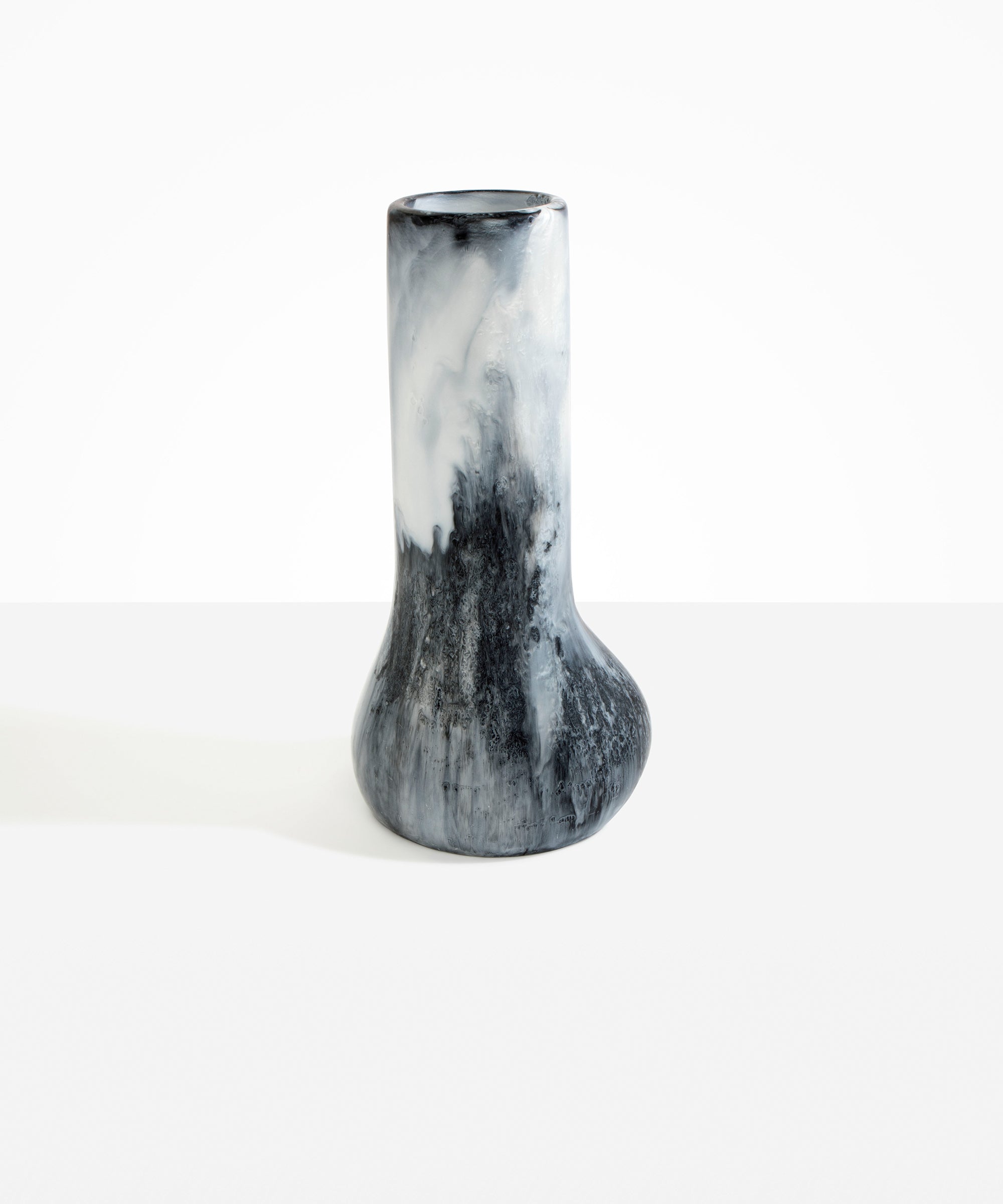 Dinosaur Designs Tall Stem Vase in Slate Colour resin
