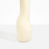 Dinosaur Designs Tall Studio Vase in Cream colour resin