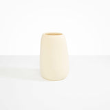 Dinosaur Designs Large Pebble Vase in Cream Colour resin