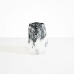 Dinosaur Designs Large Pebble Vase in White Marble Colour resin