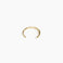 LO Collections Liquid Cuff in Nano-Coated Brass Material resin with Regular Fit..