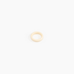 Dinosaur Designs Modern Tribal Band Ring Rings in Cream Colour resin with Regular Fit