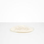 Dinosaur Designs Large Temple Platter in Chalk Swirl Colour resin.