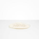 Dinosaur Designs Large Temple Platter in Chalk Swirl Colour resin