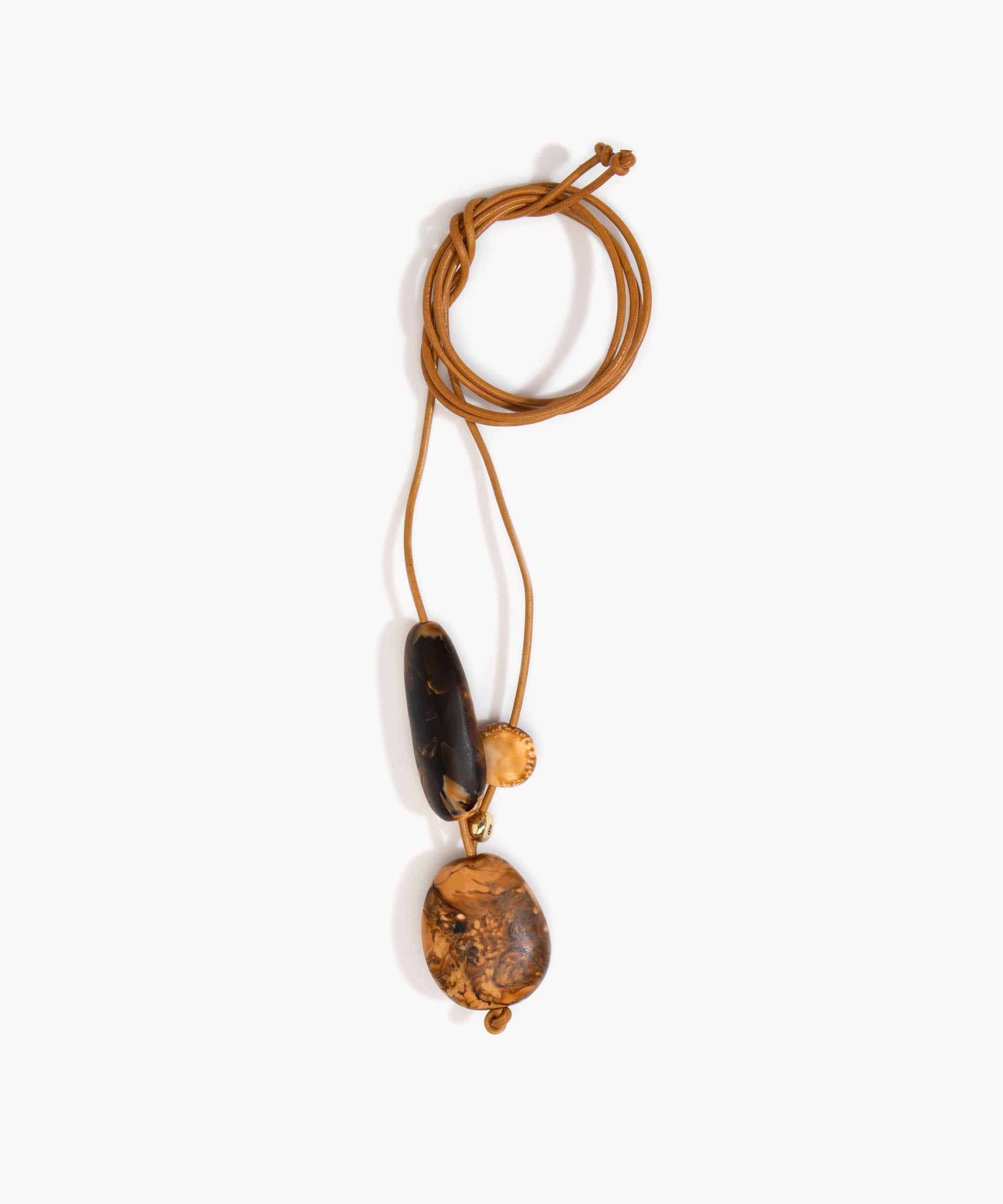 Pendant Rock Cluster Olive - Dinosaur Designs main image 1