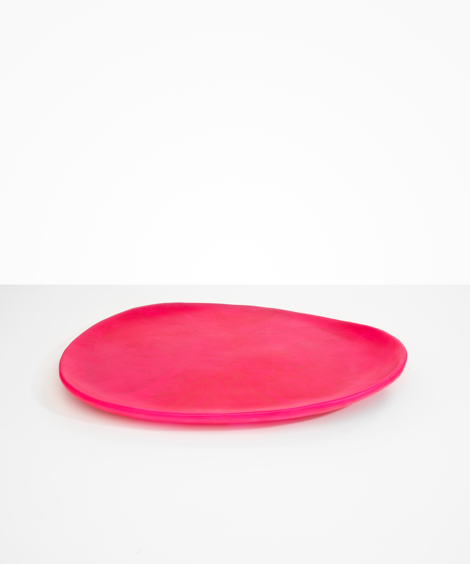 Large Pebble Platter Flamingo